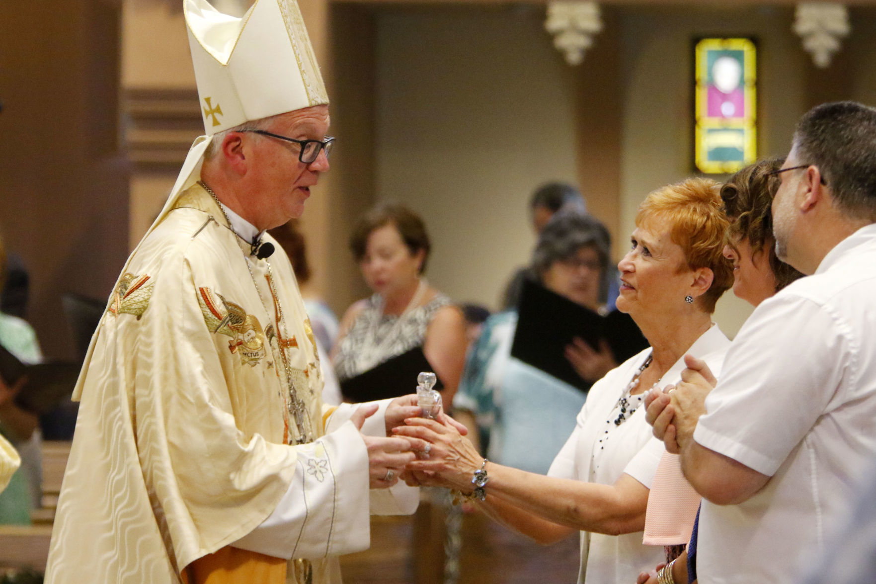 Bishop Hying's final mass